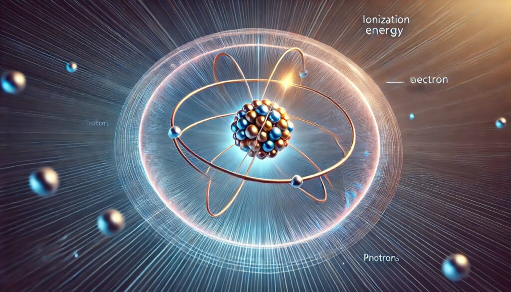 a energia de ionização